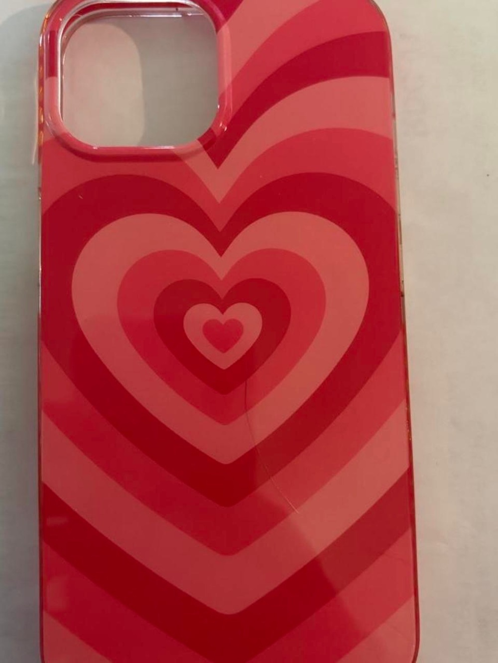 Pink Heart Pattern Protective Phone Case - Stylish Pink Design